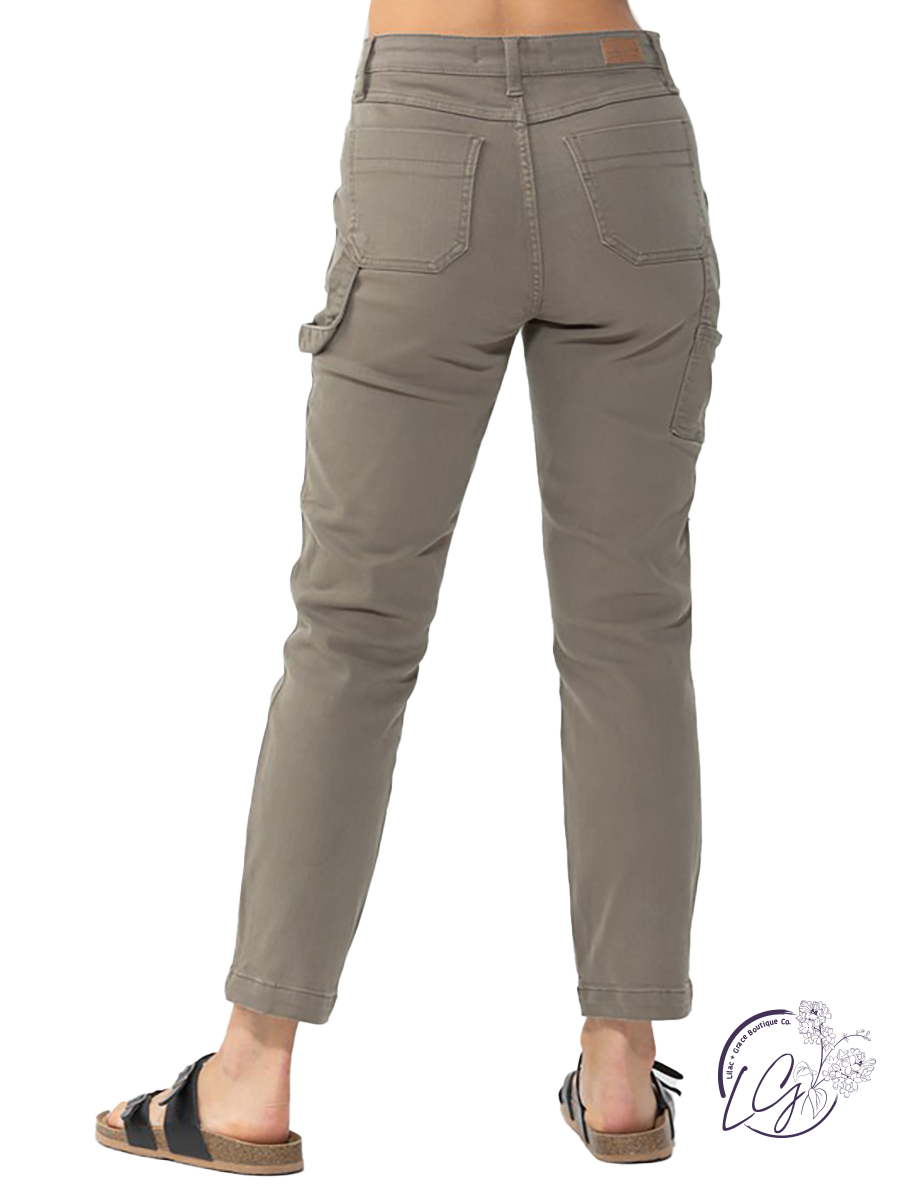 Clara High-Rise Utility Slim Fit by Judy Blue