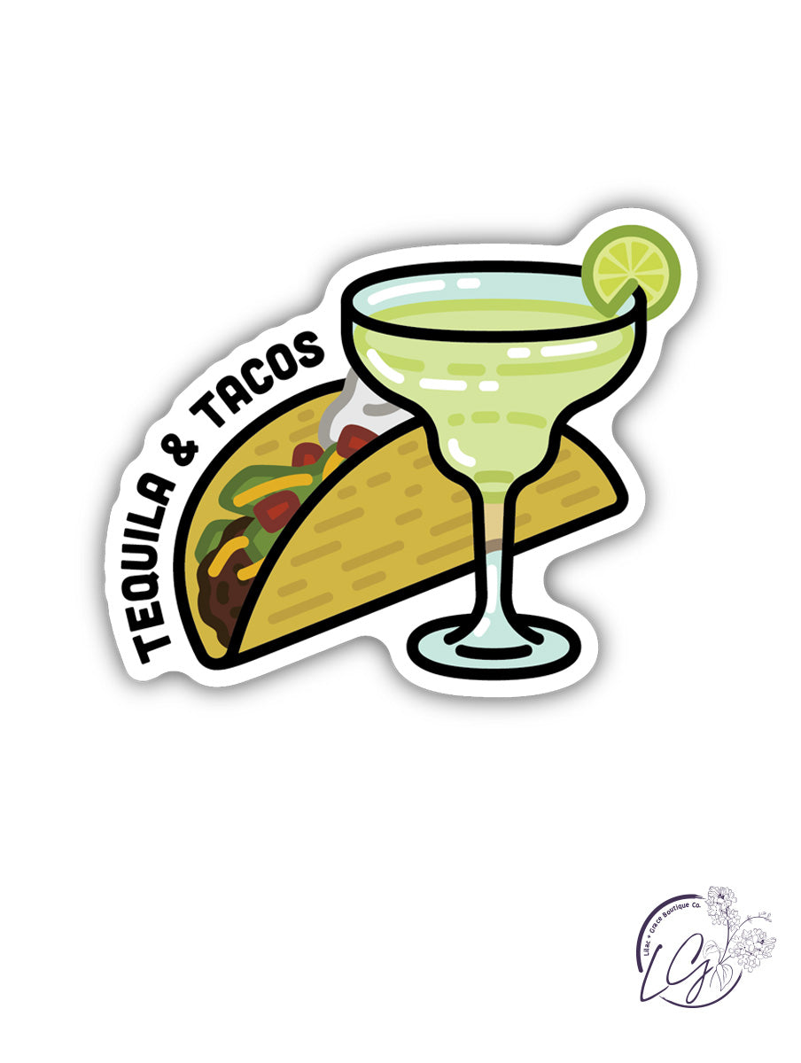 Tequila & Tacos Sticker