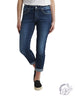 Boyfriend Mid Rise Slim Leg Jeans