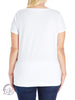 Signature Curvy Basic V-Neck Tee