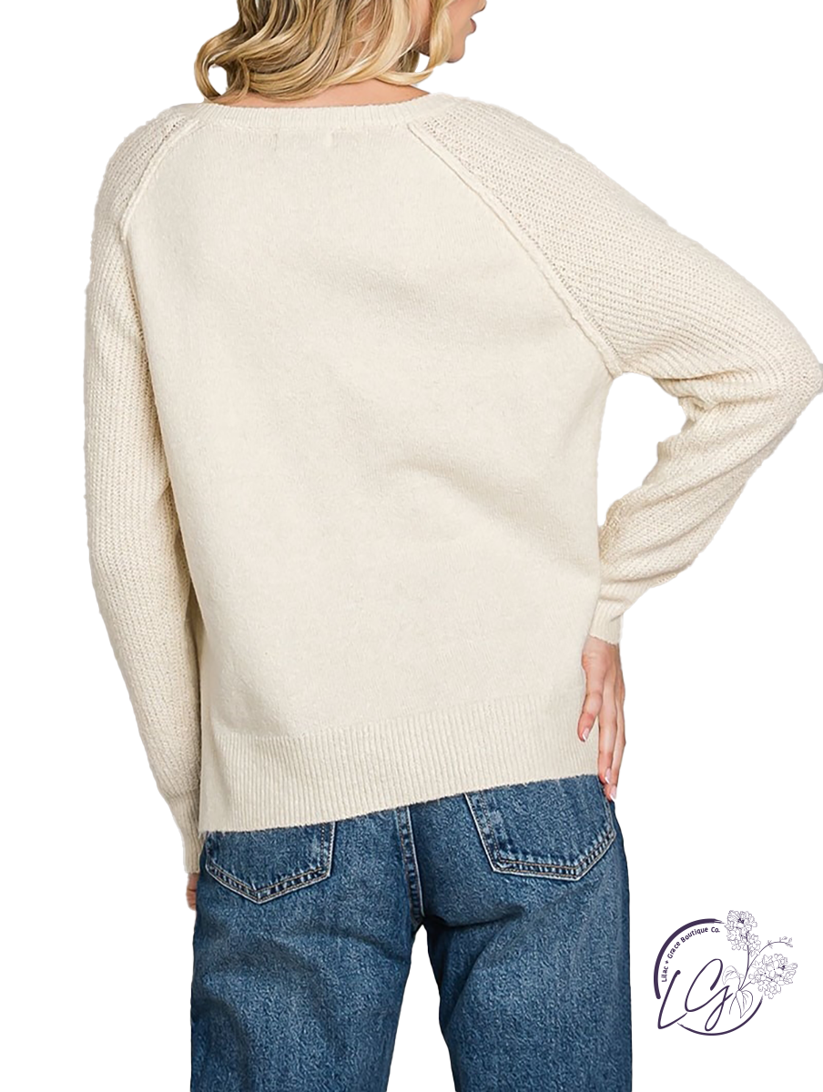 On Purpose Boxy Sweater