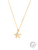 Pave Starfish Necklace