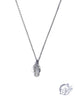 Pave Sandal Necklace