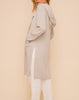 The Perfect Match Long Cardigan in Light Grey