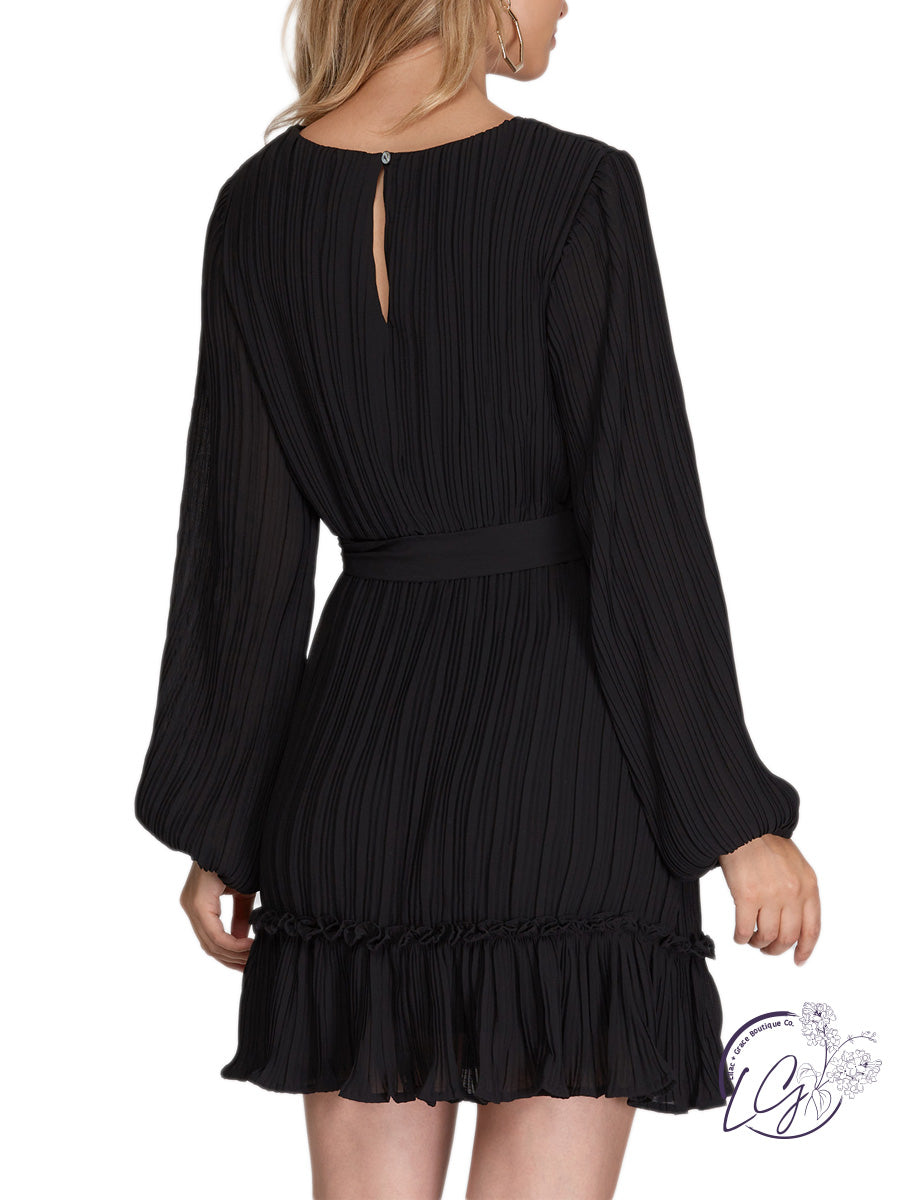 Won't Deny It Pleated Dress