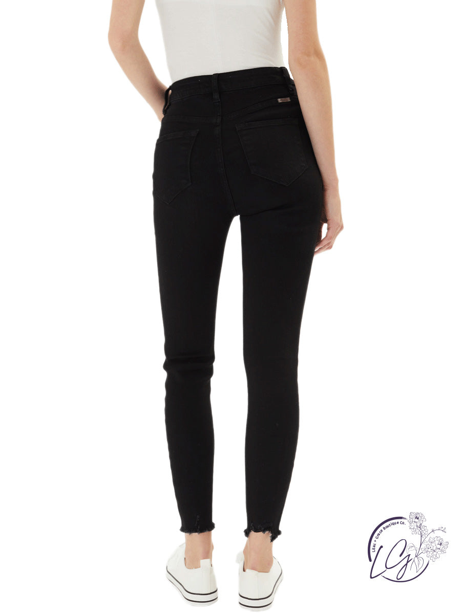 Curvy Ava High Rise Button Fly Skinny By KanCan