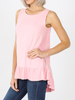 Curvy Feeling Flirty Ruffle Tank