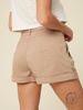 Matter of Fact High-Rise Pleated Shorts