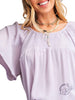 Whimsy Ruffle Smocked Blouse