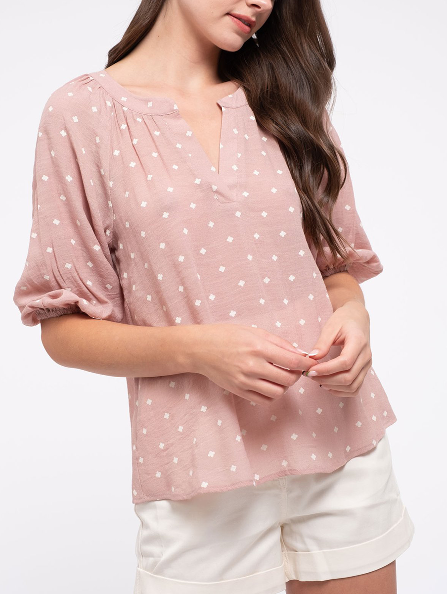 Marcos Bubble Sleeve Blouse