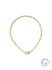 Statement Link Necklace with CZ Clasp