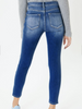 Nikki High-Rise Distressed Skinny Jean by KanCan