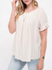 Curvy Inside Scoop Blouse