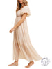 I've Got You Baby Doll Maxi Dress