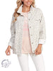 Shaw Boyfriend Jacket in White