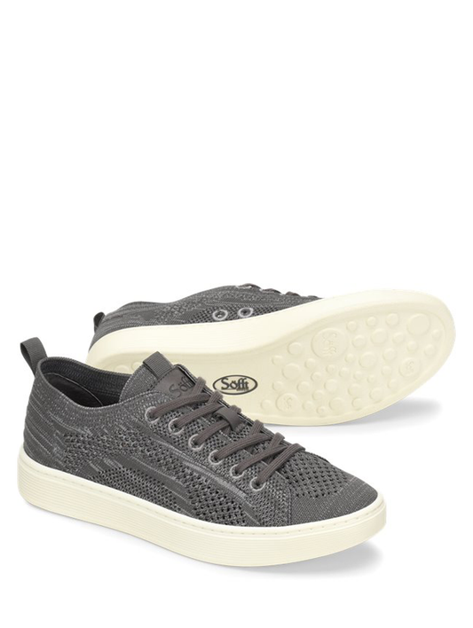 Somers Knit Sneaker in Steel Grey by Sofft Shoes