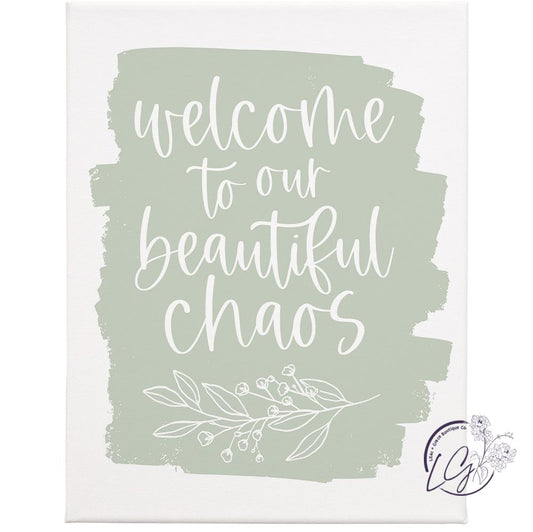 Decor Beautiful chaos 9 X 12