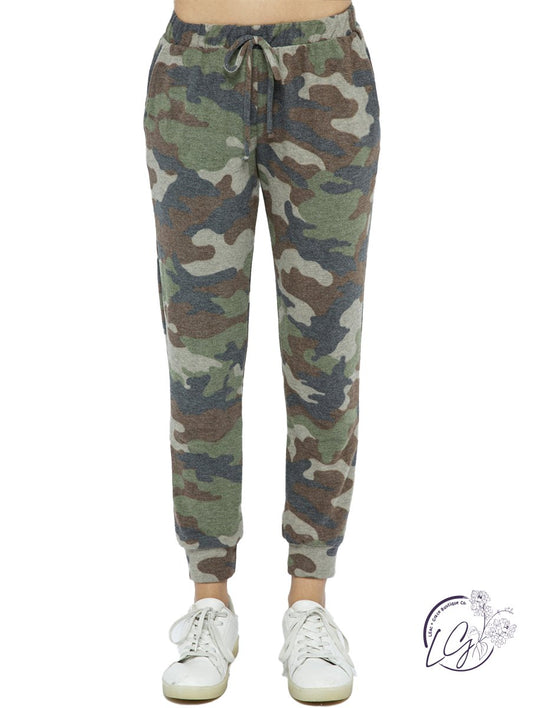 Time To Go Camo Joggers