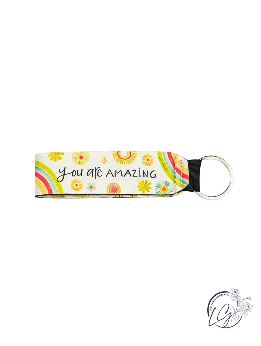 Wristlet Inspirational Keychain