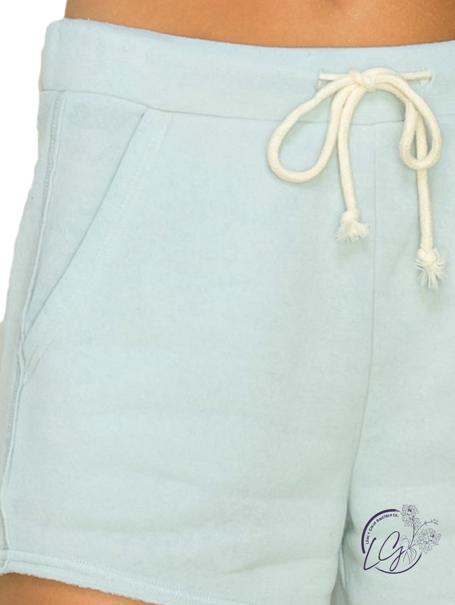 Day Of Rest Drawstring Lounge Shorts