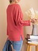 Keep It Sweet V-Neck Long Sleeve