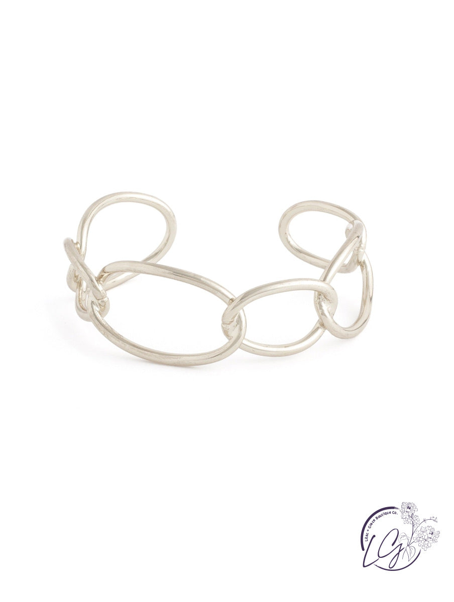 Oval link Cuff