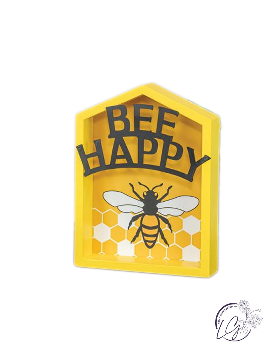 BEE HAPPY HONEYCOMB TABLETOP