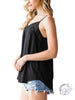 Under The Sun Cami with Sheer Panels