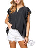 Delicate Ruffle Whisper Blouse