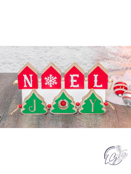 Noel Home Joy Tree Rope Block