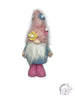 Fuzzy Flower Hat Gnome Stander