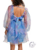 Oh Wow Organza Baby Doll Mini Dress