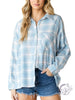 Curvy Enough Talk Oversized Flannel