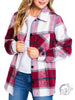 Happy Thoughts Plaid Shacket