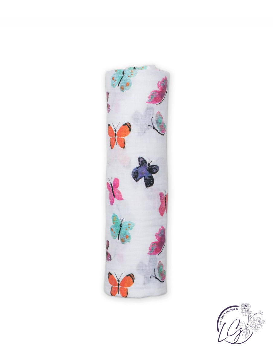 Lulujo Cotton Swaddle