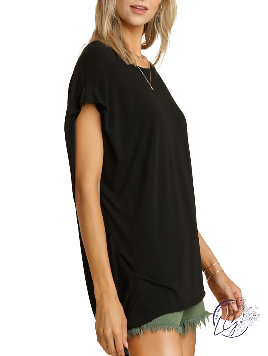 Choosing Me Scoop Neck Top