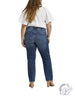 Curvy Frisco High Rise Straight Leg Jeans