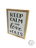 Wood Framed Pet Tabletop Sign