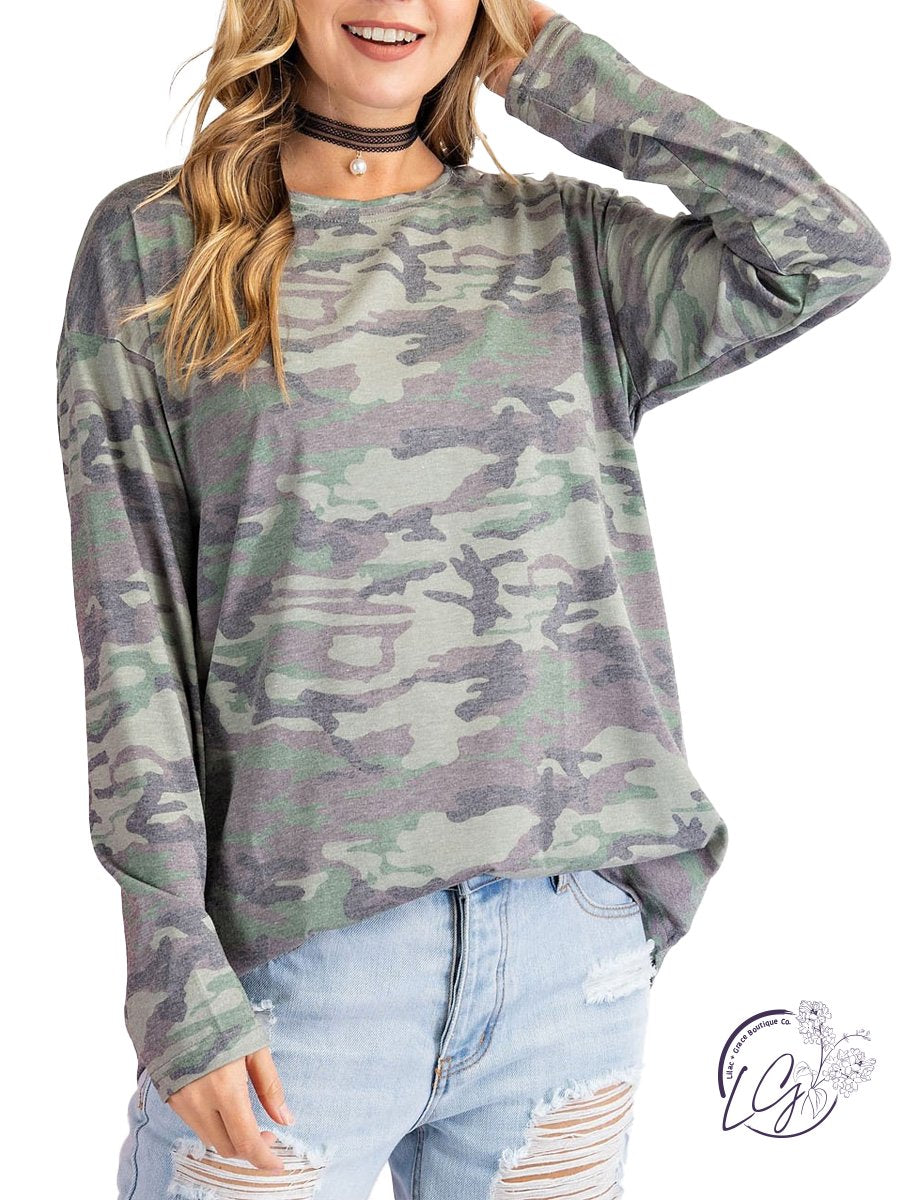 See Me Not Camo Long Sleeve