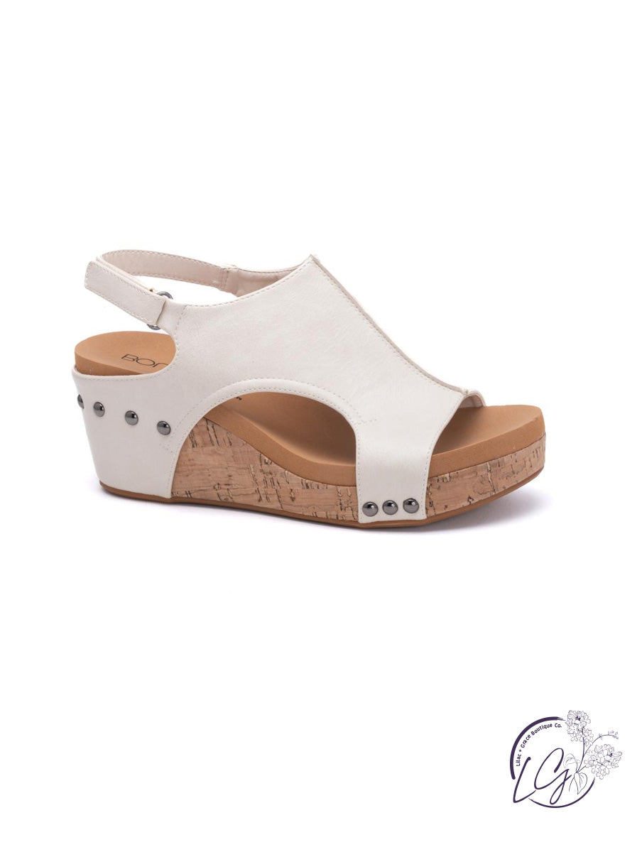 Carley Wedge Sandal by Corky's