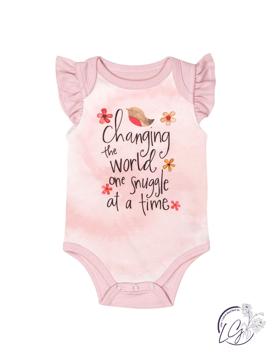 Endearing Sentiment Baby Onesies