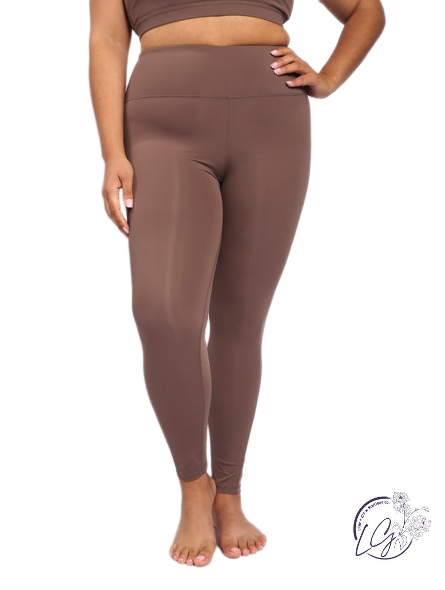 Curvy High-Rise Essential Leggings