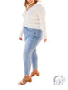 Curvy Mabel High-Rise Button Fly Skinny by Judy Blue