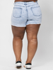 Curvy Alyssa High-Rise USA Print Shorts by Judy Blue