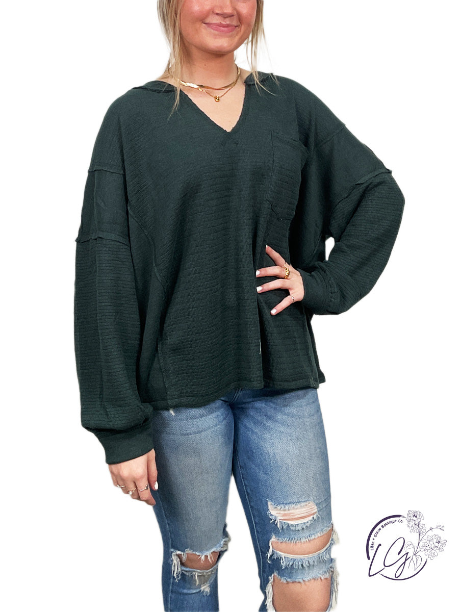 Curvy Young At Heart Knit Long Sleeve