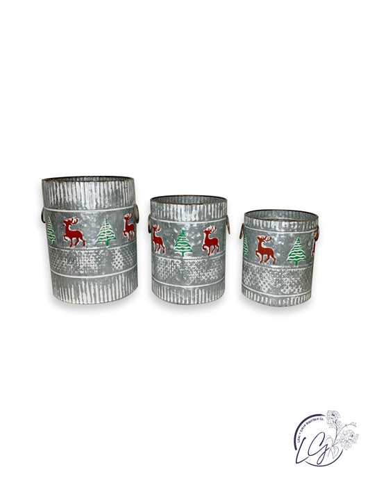 Prancing Deer Forest Canisters