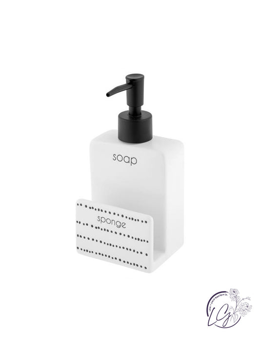 Milo Soap Dispenser w/ Sponge Holder