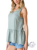 High Standards Knit Babydoll Tank