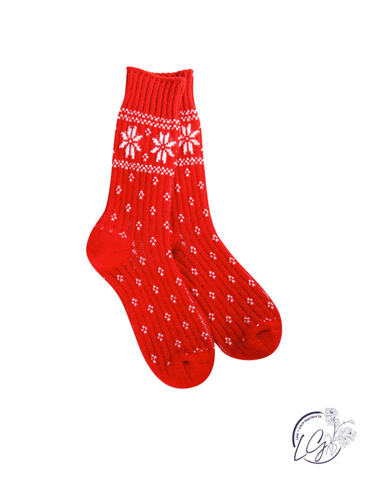 Holiday Sweater Crew Sock