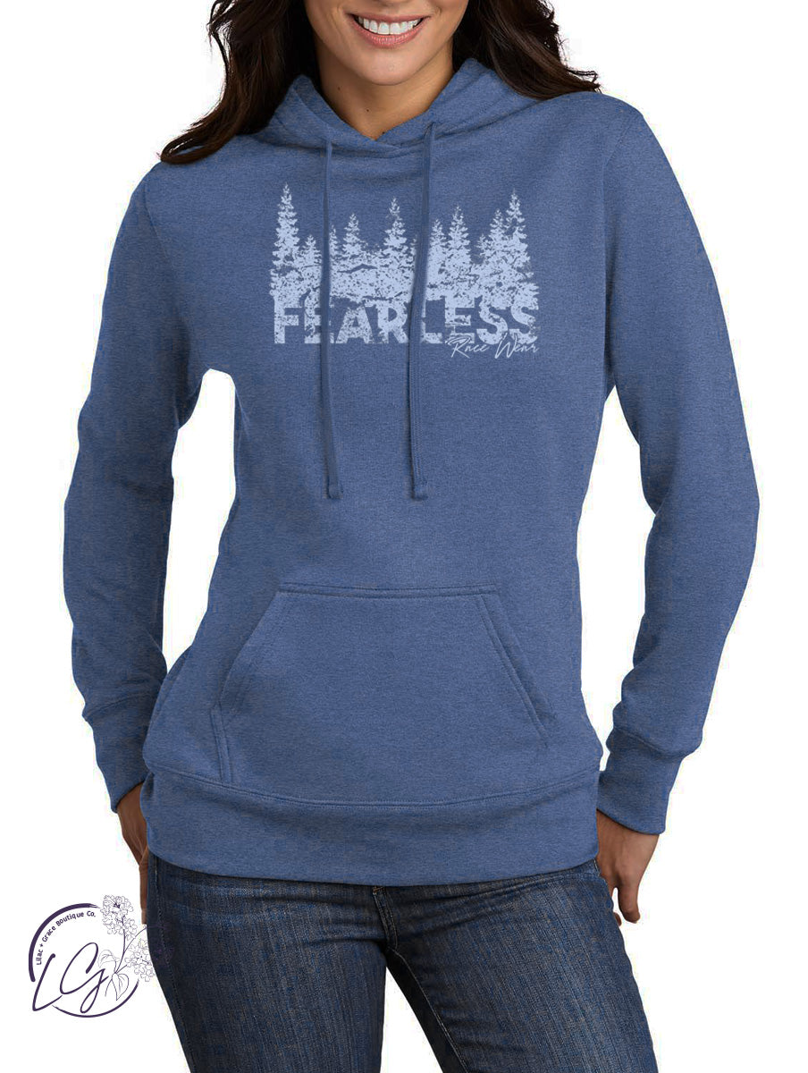 Curvy Fearless Forest Hoodie